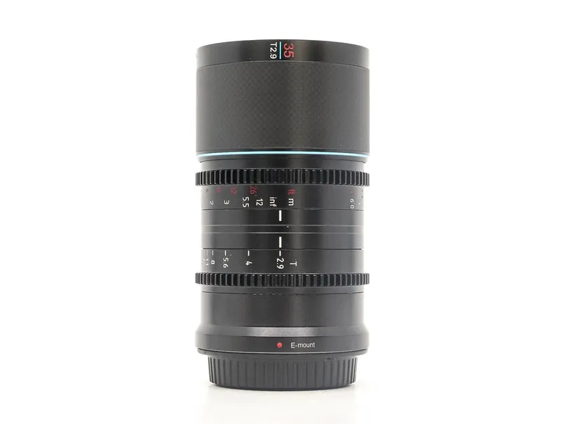Sirui Saturn 35mm T2.9 1.6x Anamorfico [Blade Blu] - Canon RF Fit