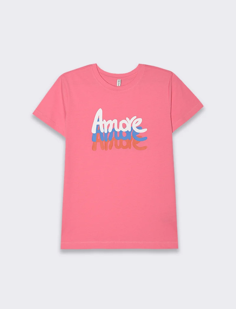 T-shirt con stampa da donna - Var 4