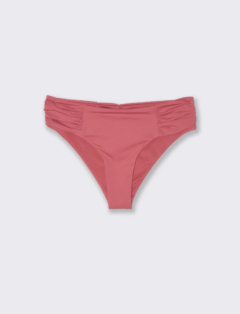 Slip mare goffrati - Rosa