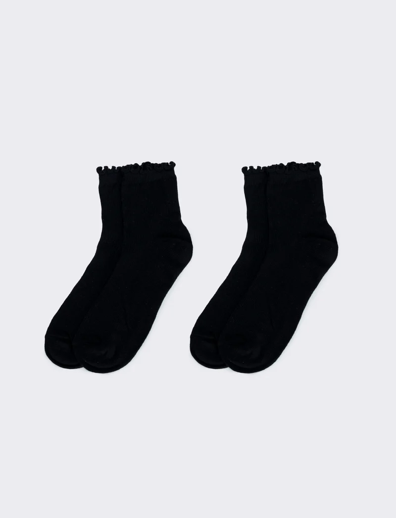 Set di 2 paia di calzini freel - Nero