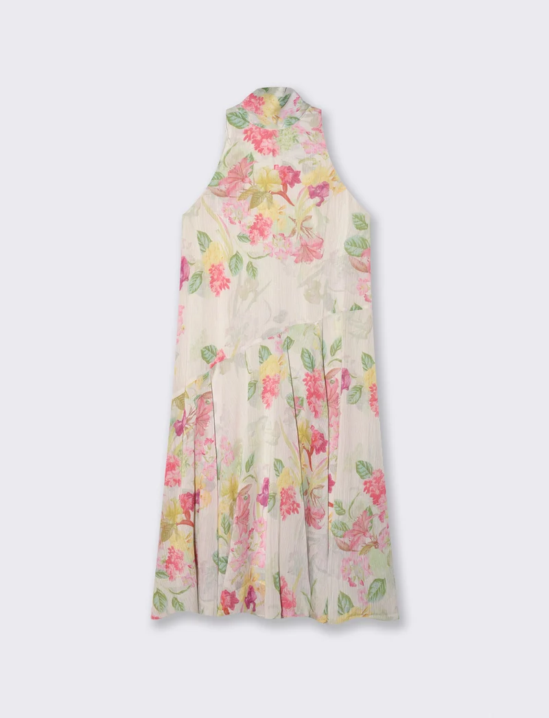 Vestito Loungette con Collo a Fiocco - var 1