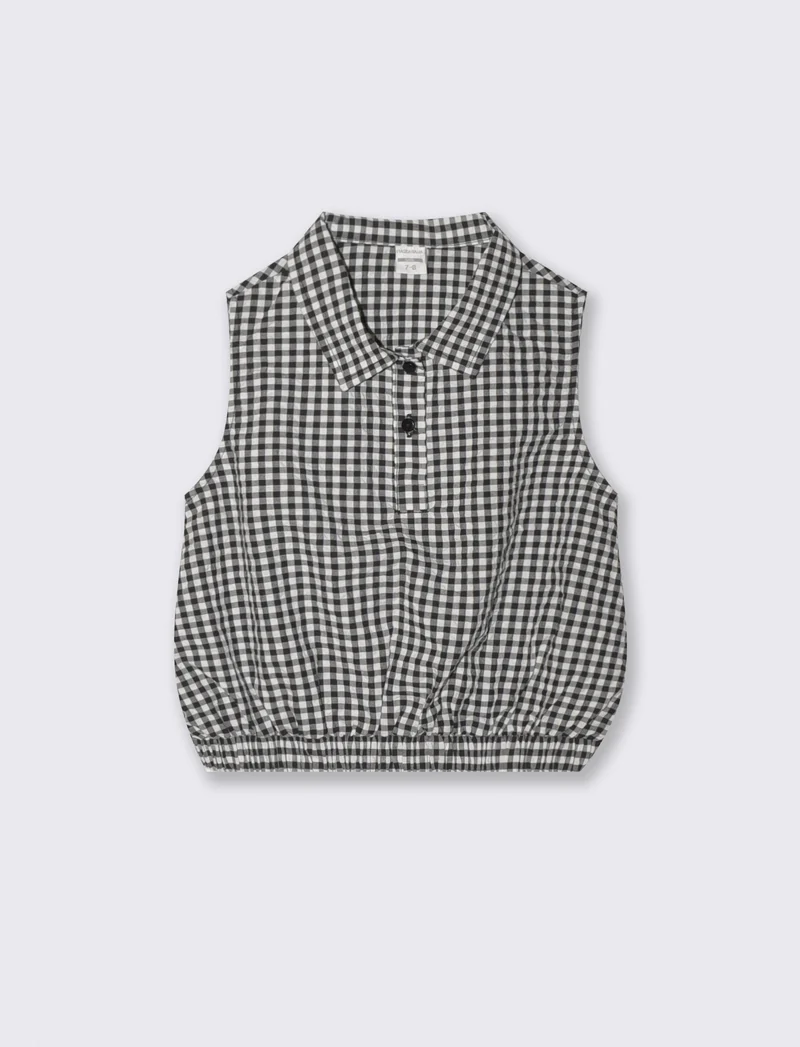 Camicia Vichy in Misto Cotone Estiva - Quadri