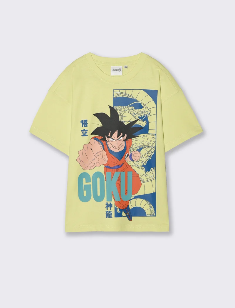 T-shirt Dragon Ball per giovani fan di Goku - Verde