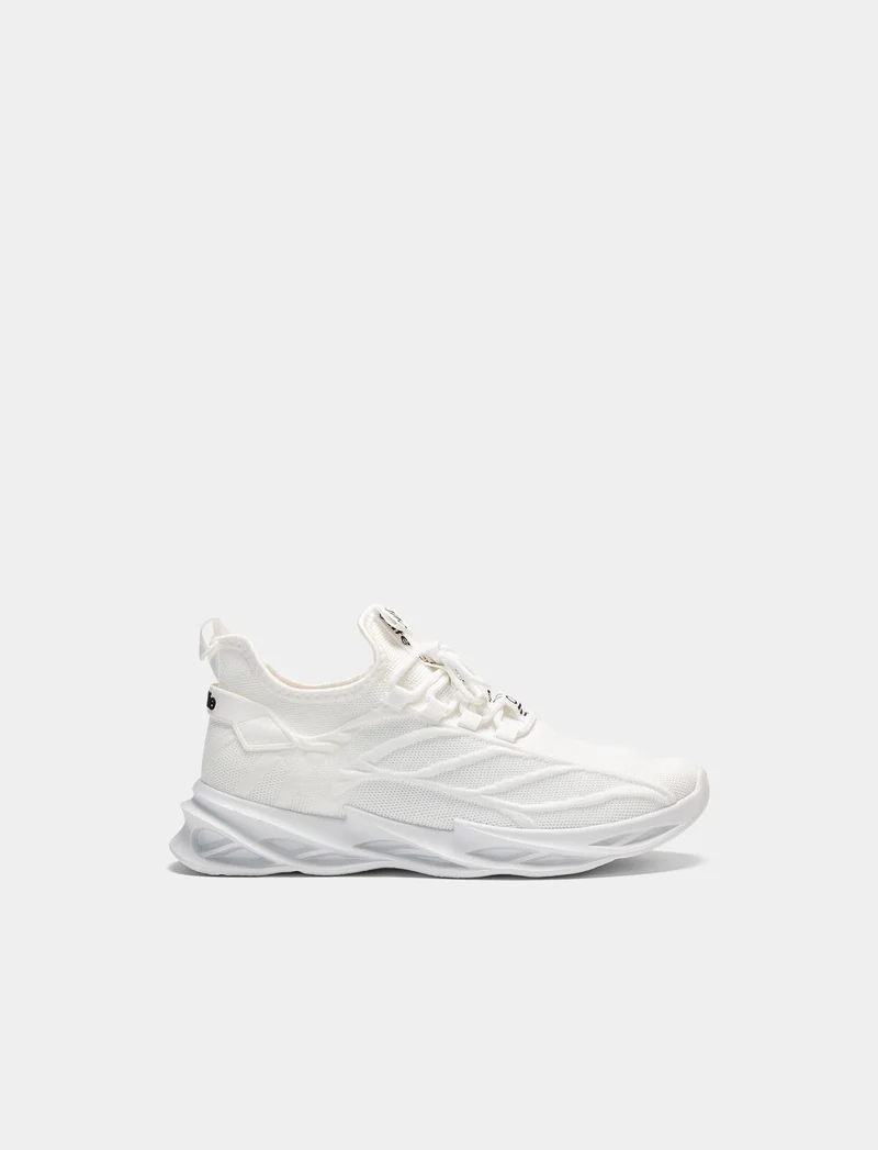 Sneakers running da uomo - Bianco