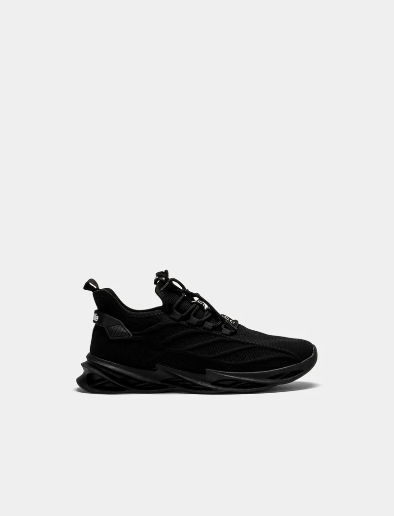 Sneakers running da uomo - Nero