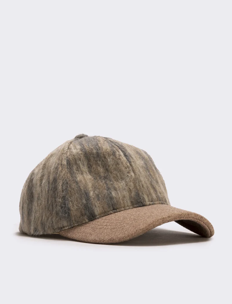Cappello baseball mimetico uomo - Verde