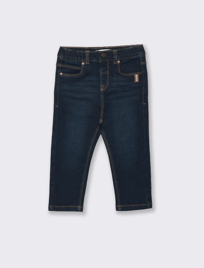 Jeans cinque tasche modello basico e casual - DENIM SCURO