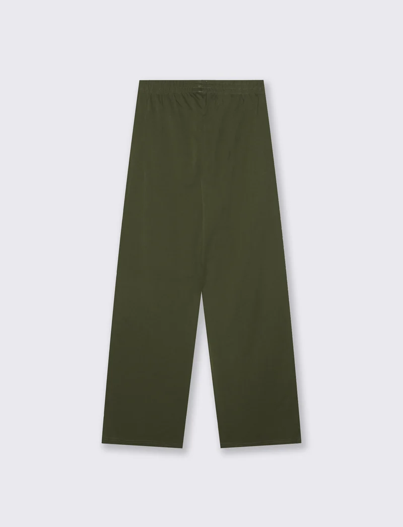 Jogger Basico con Elastico e Tasche - Kaky 1
