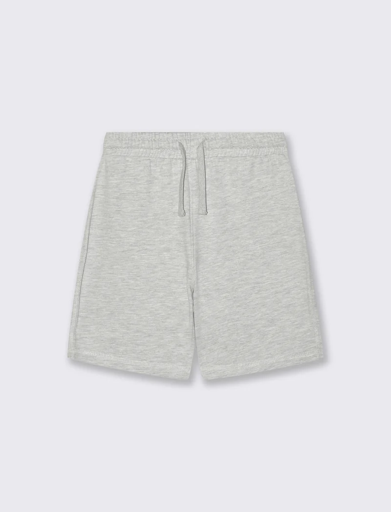 Bermuda in felpa leggeri e versatili - Grigio mel.
