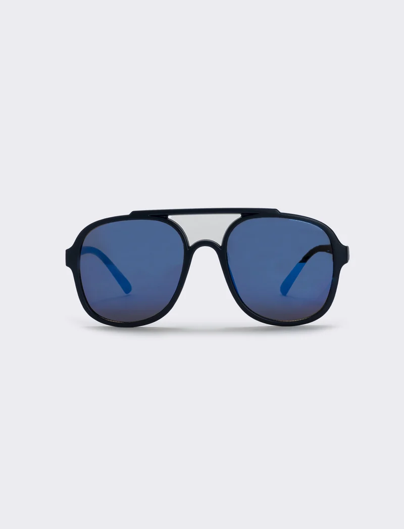 Occhiali da sole squadrati per bambini - Blu