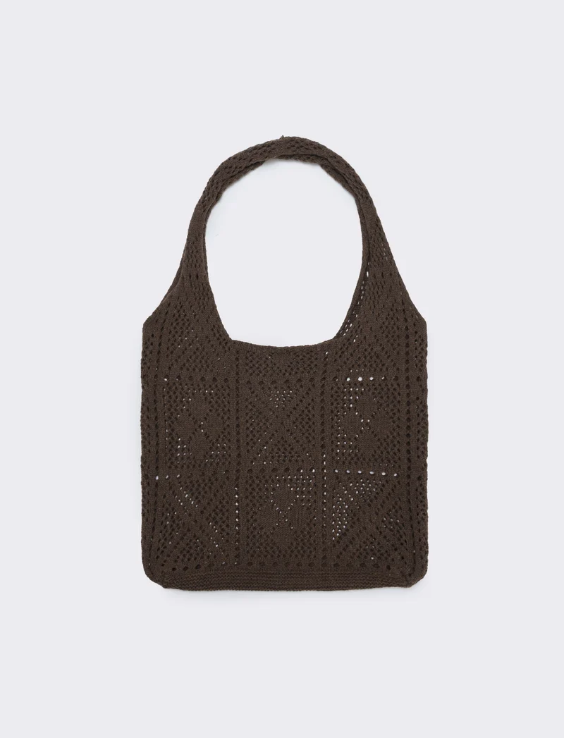 Borsa a spalla crochet - Moro