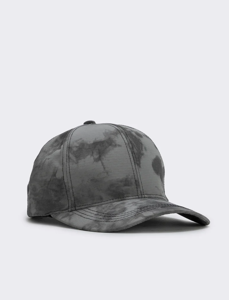 Cappello baseball mimetico tie dye - Beige