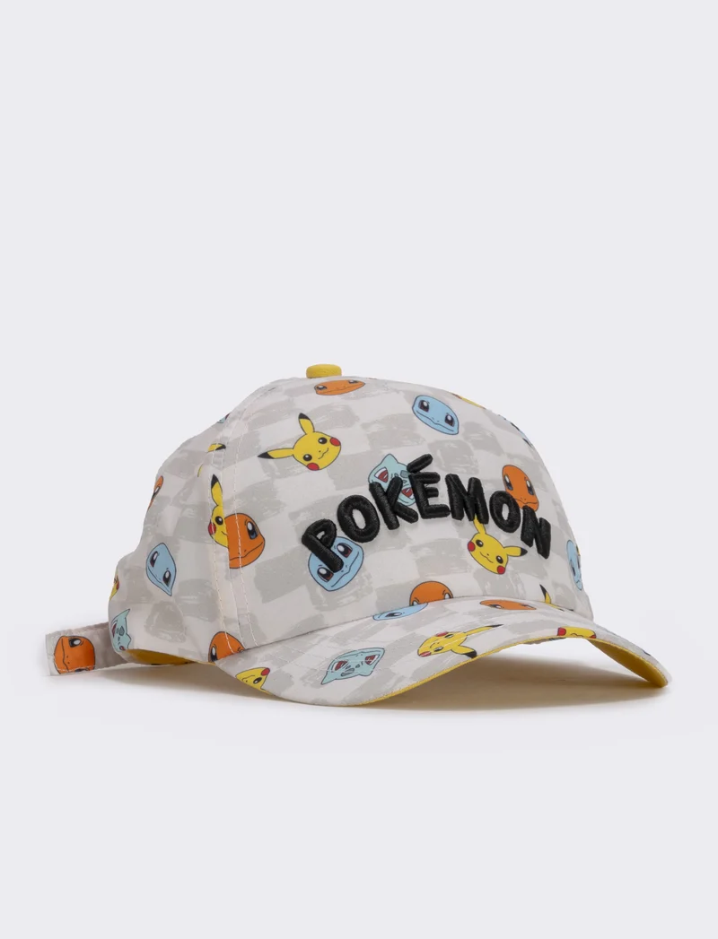 Cappello baseball Pokémon per bambini - Beige