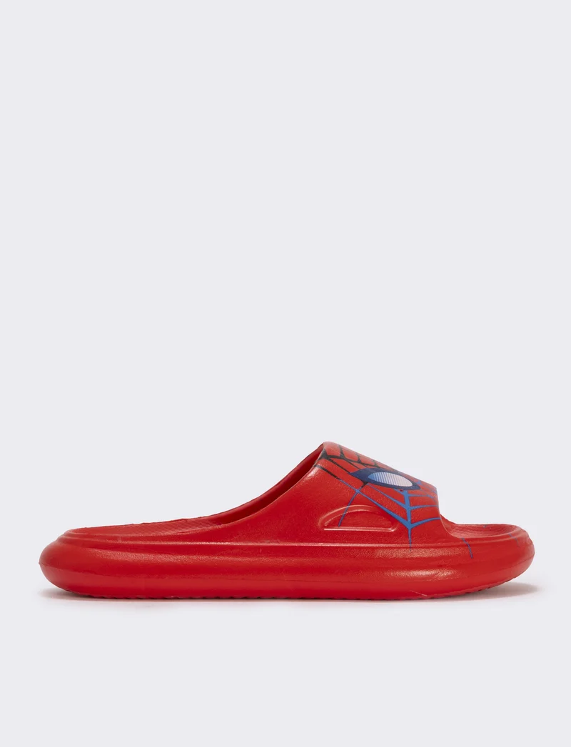 Ciabatta rossa Spiderman© da bambino - Rosso