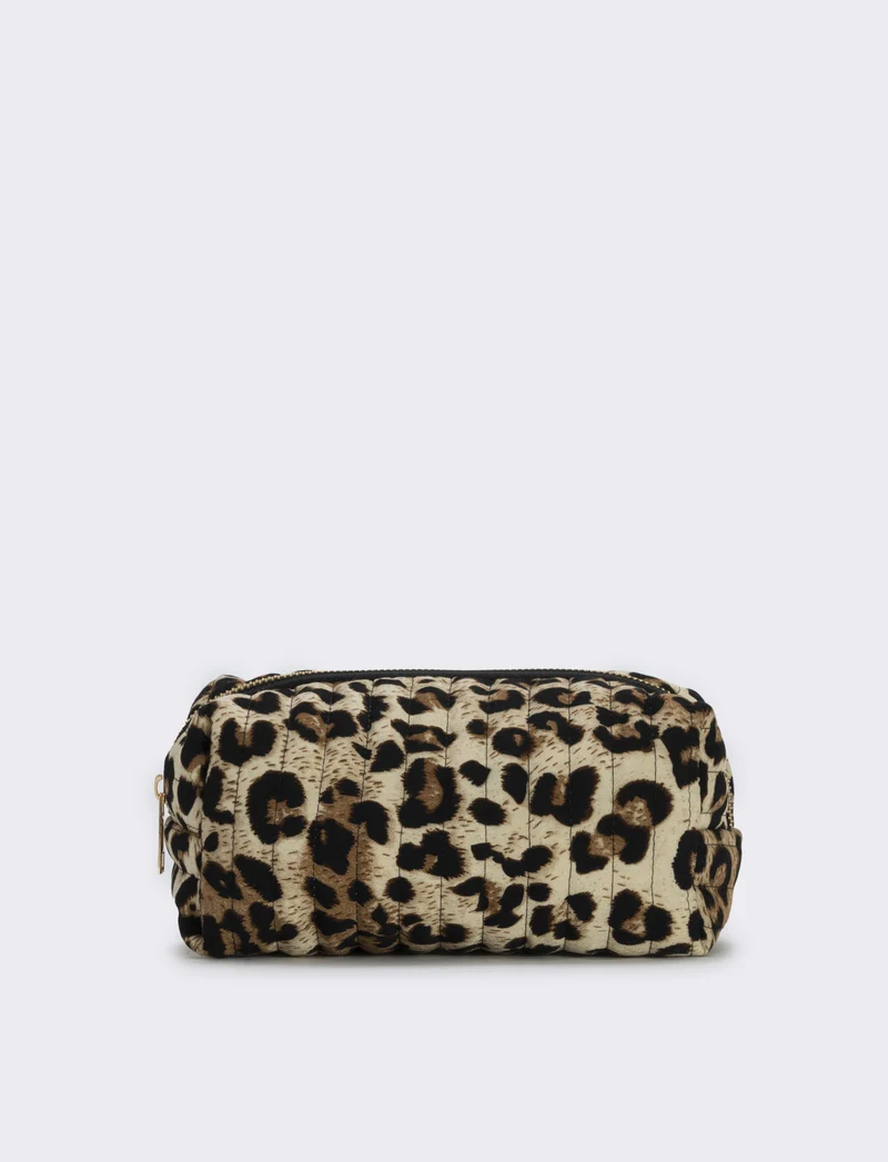 Beauty trapuntato in tessuto - Leopardato