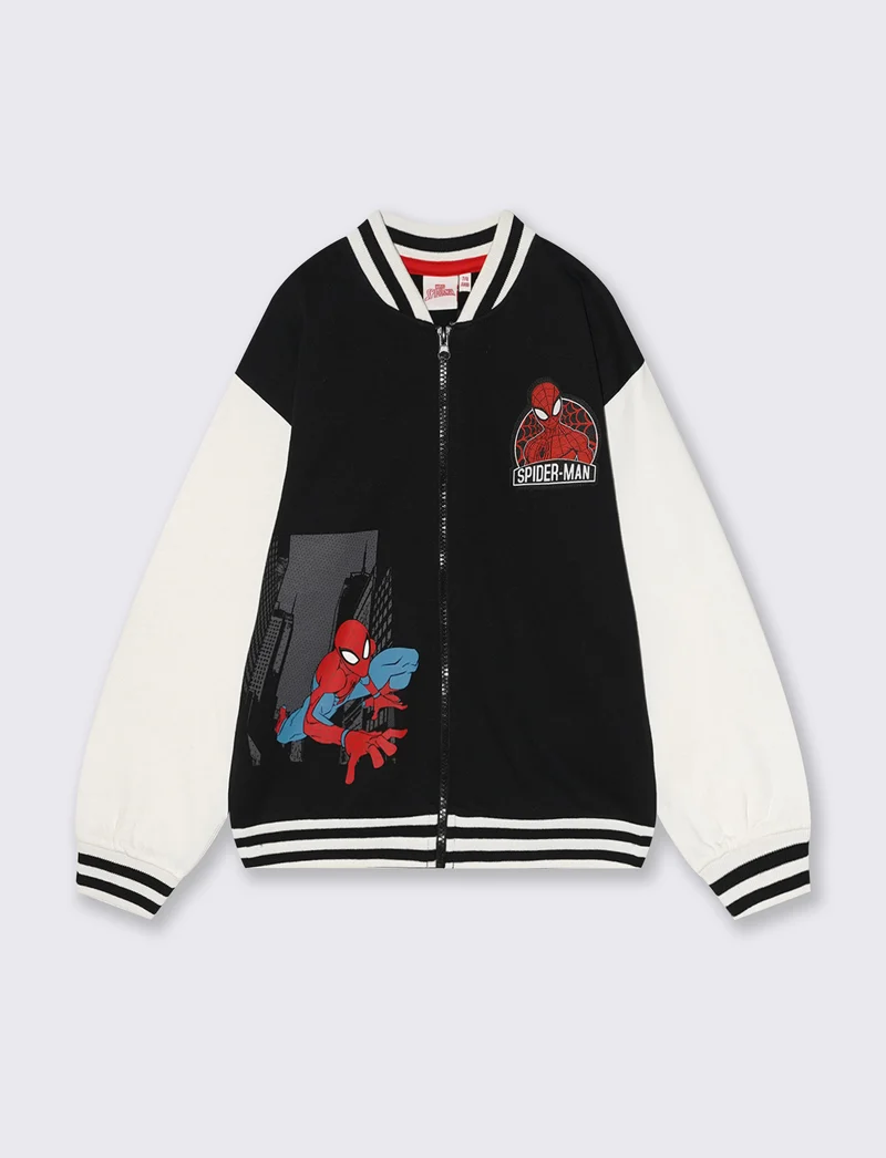 FELPA APERTA MARVEL - Nero