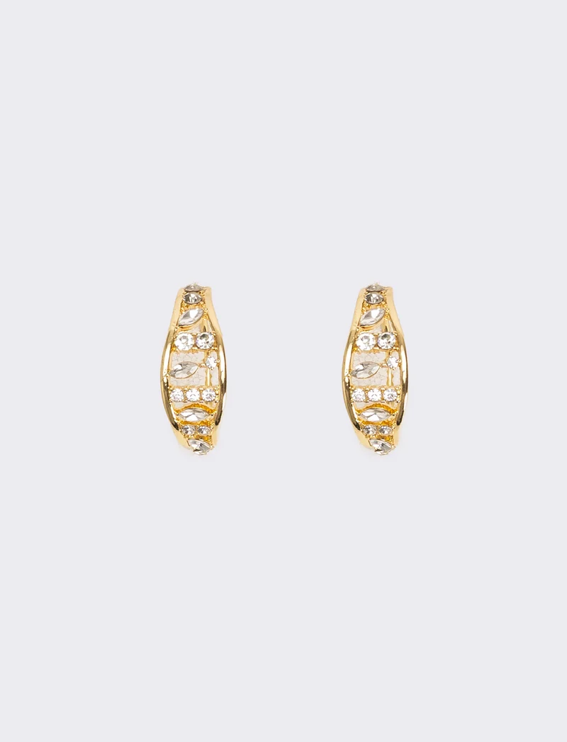 Cerchi con strass - Oro