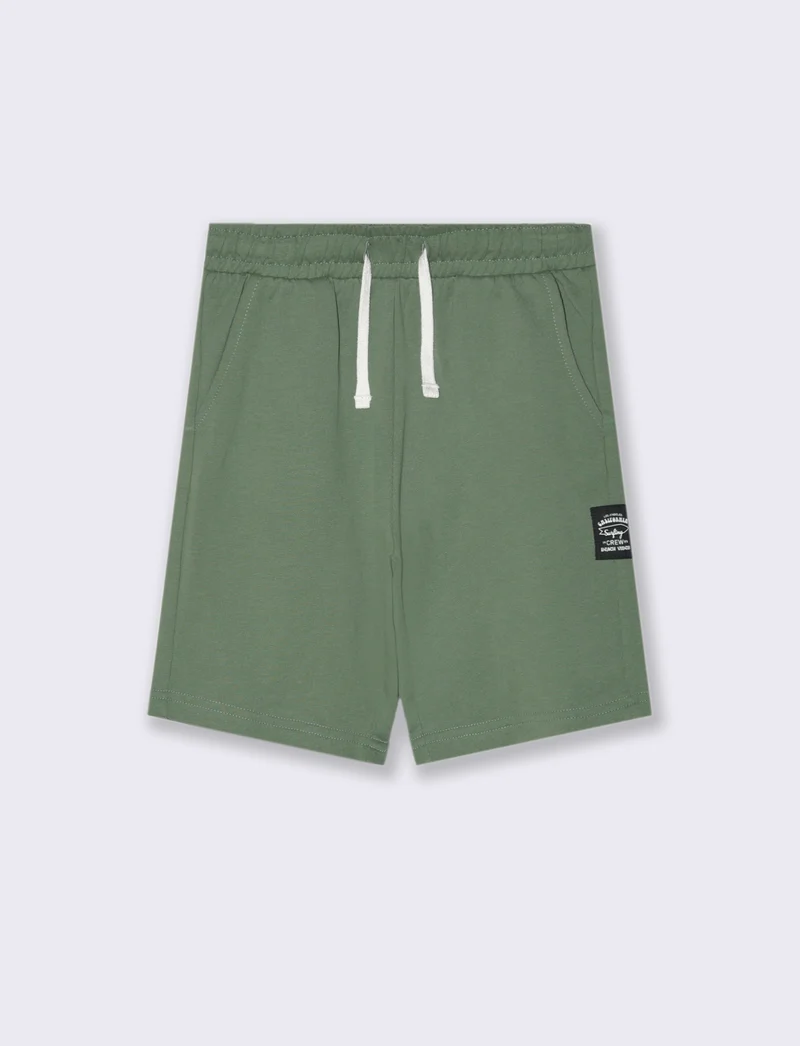 Bermuda in felpa da bambino - Verde