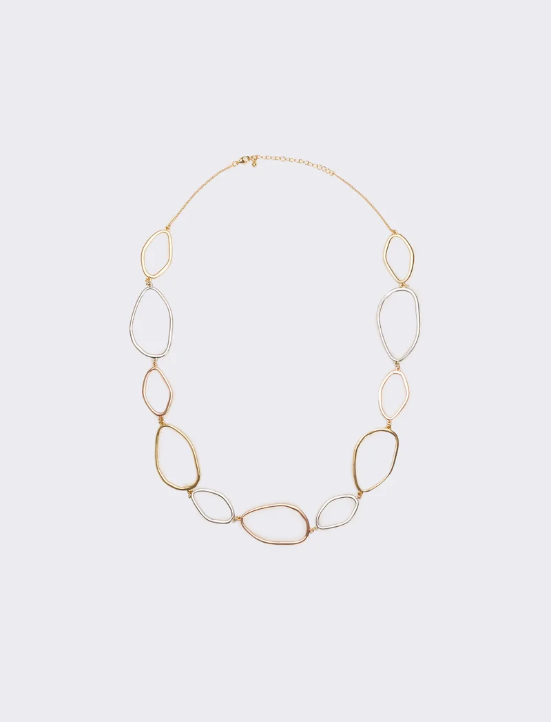 Collana ovali multicolor - var 1