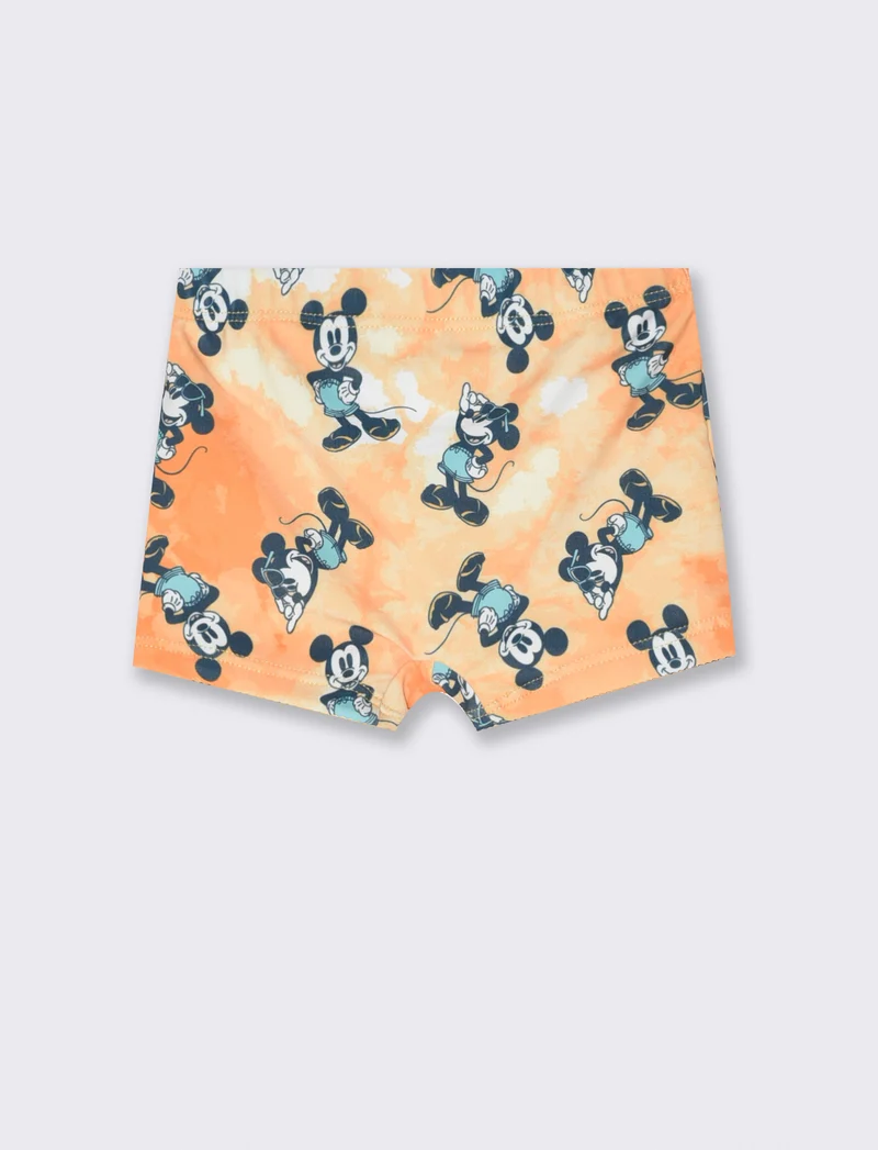 Costume pantaloncino Mickey Mouse da neonato - Arancio