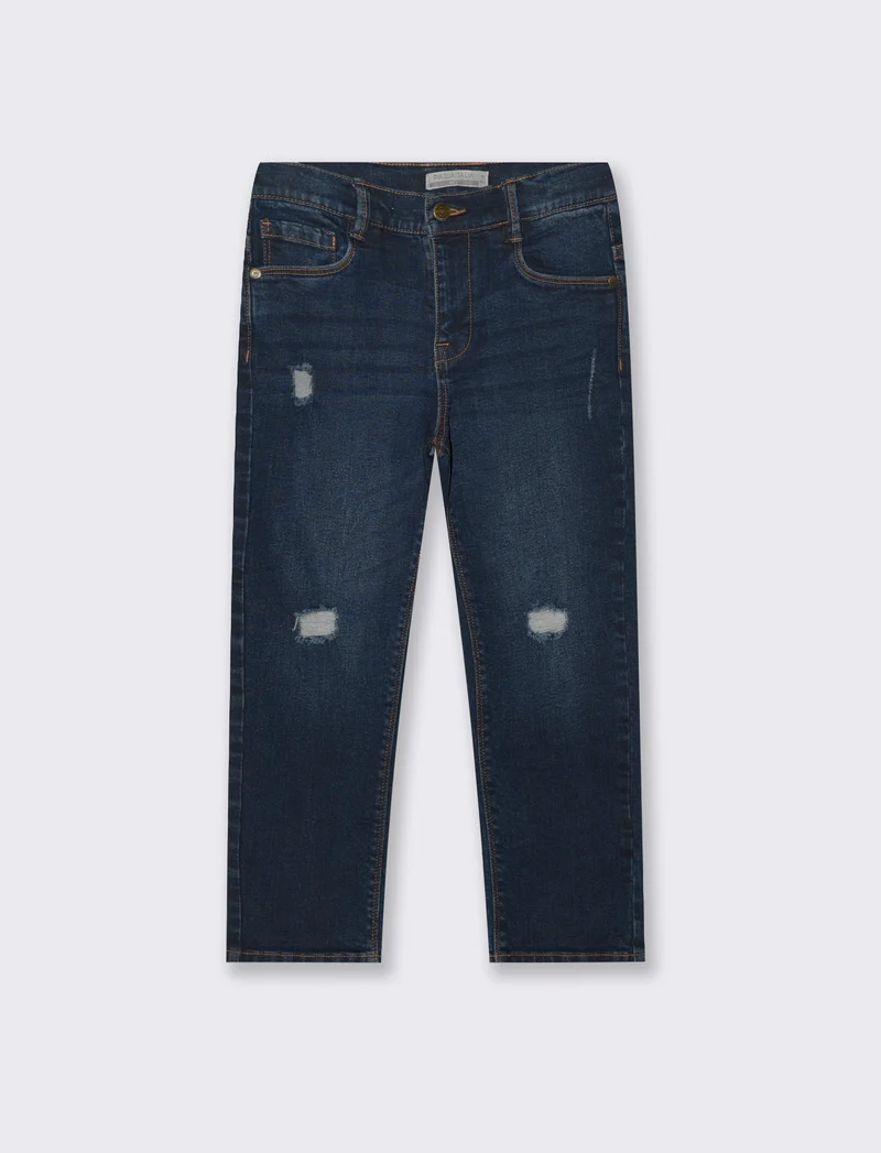 Jeans 5 tasche. - DENIM SCURO