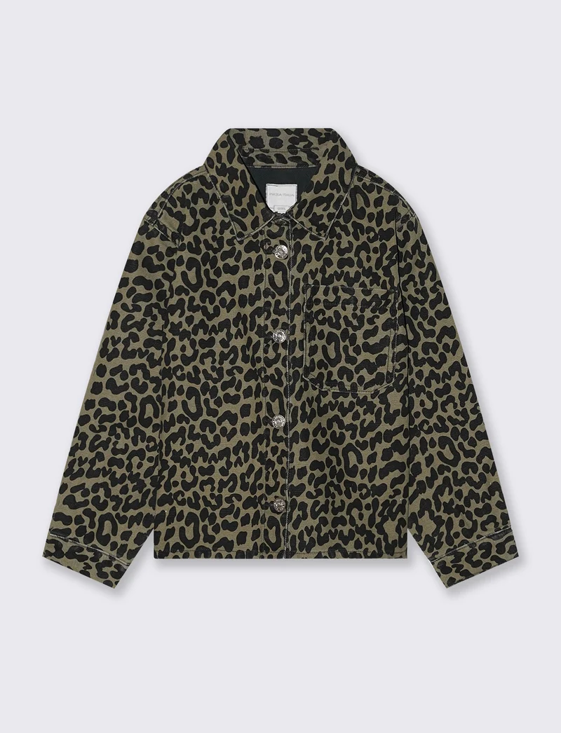 Giubbino stile camicia - Maculato