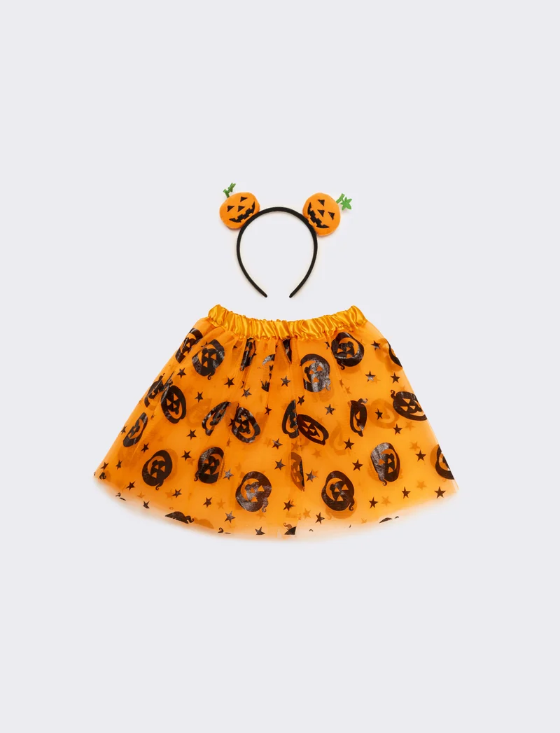 Travestimento halloween bambina - Arancio
