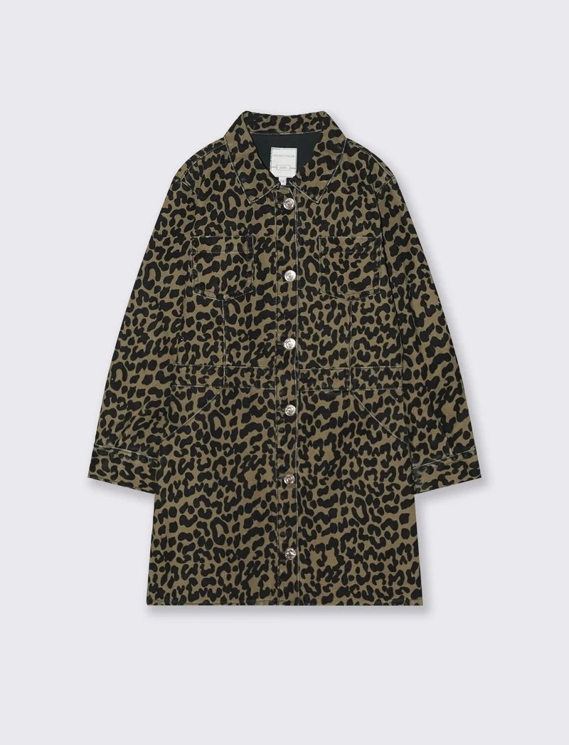 Giubbino stile camicia - Maculato