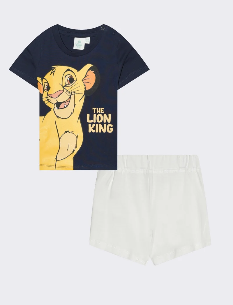 Completo Disney con personaggi da neonato - Blu