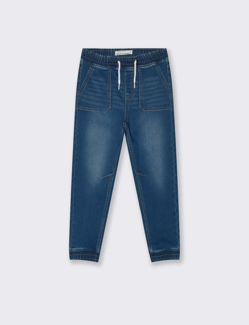 Jogging in denim. - Denim