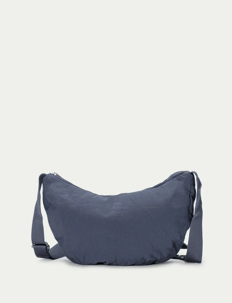 Borsa donna mezzaluna tracolla regolabile - Denim