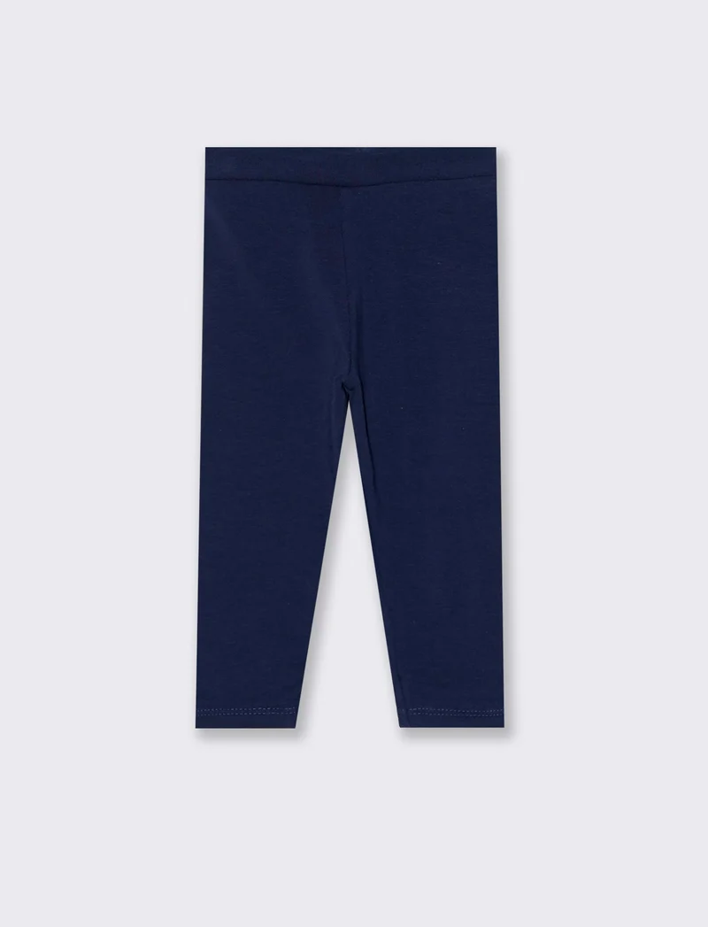 LEGGINS IN JERSEY - Blu