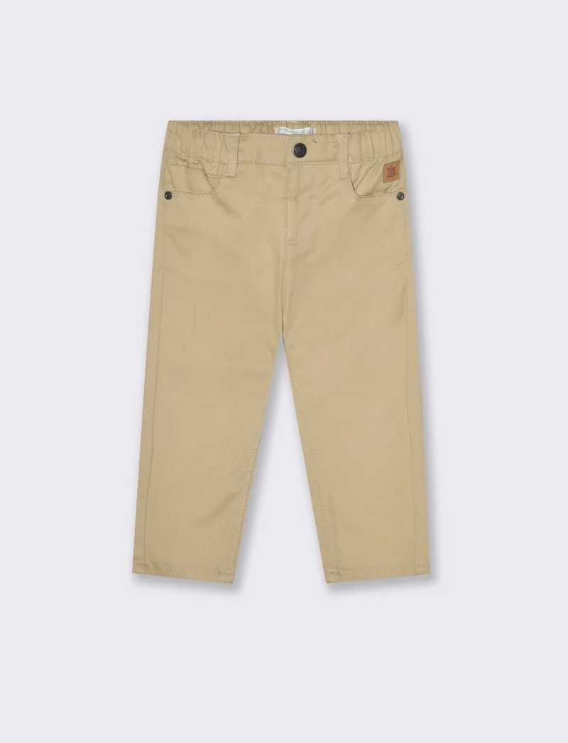 Pantaloni in twill - Beige