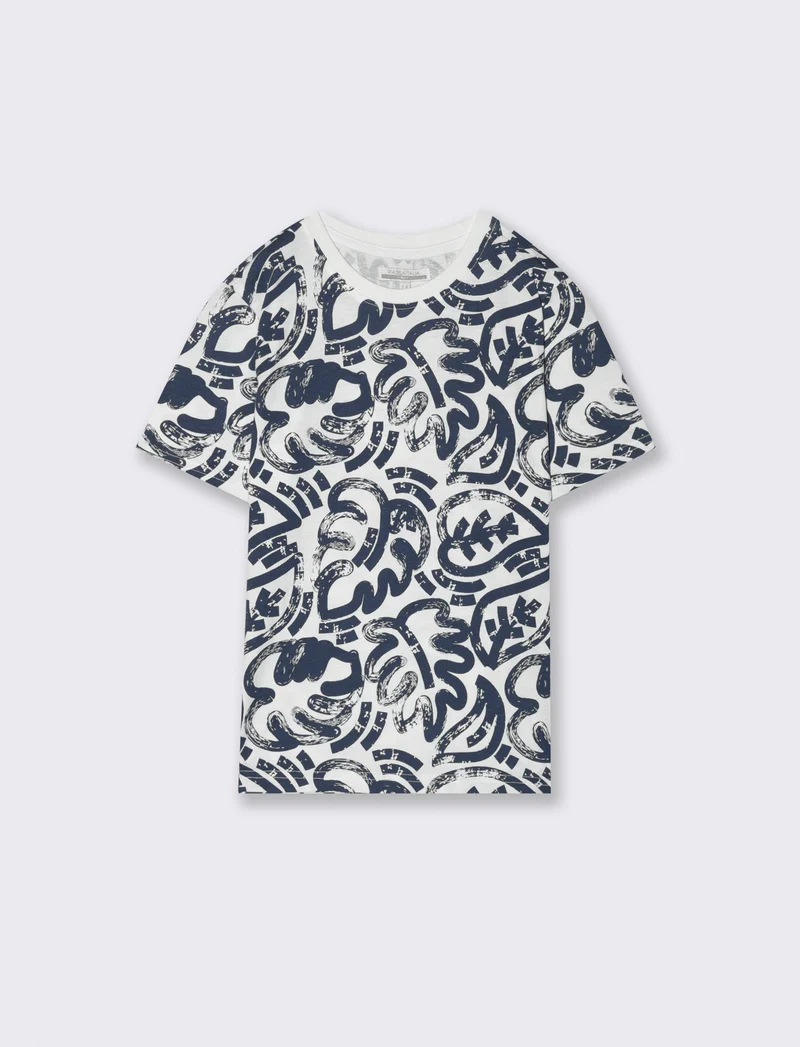 T- shirt stampata da bambino - Bianco