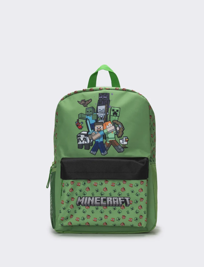 Zaino bambino minecraft - Verde