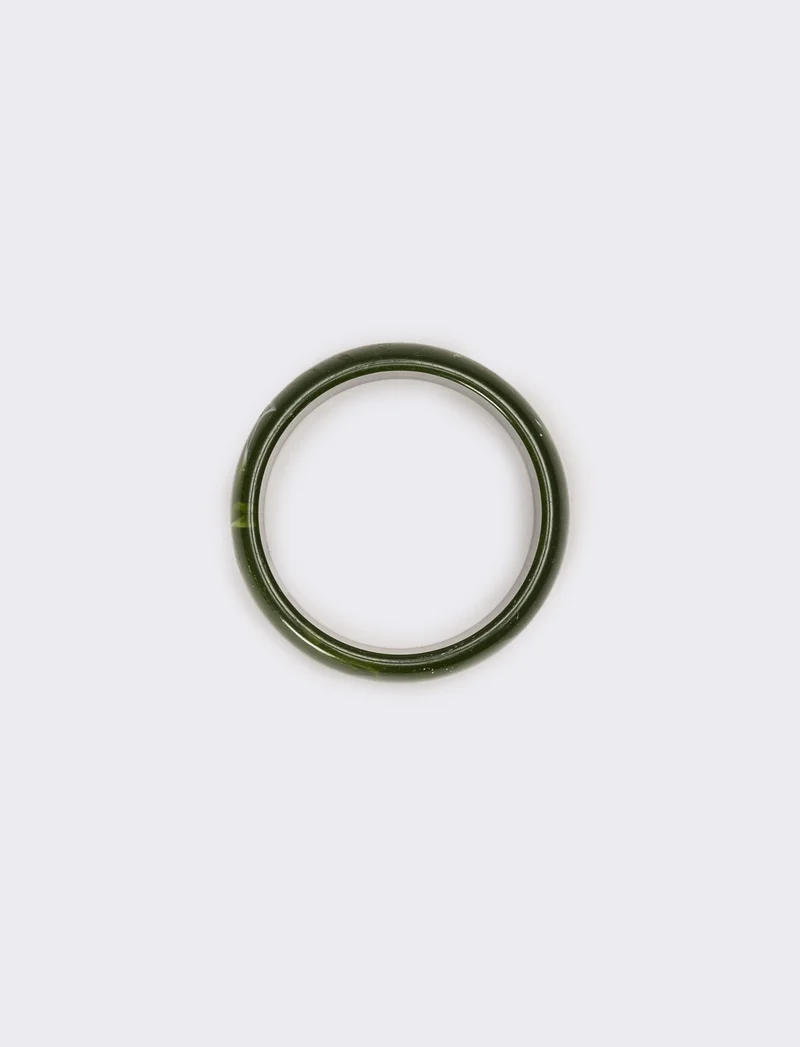 Bracciale donna murble rigido - Verde