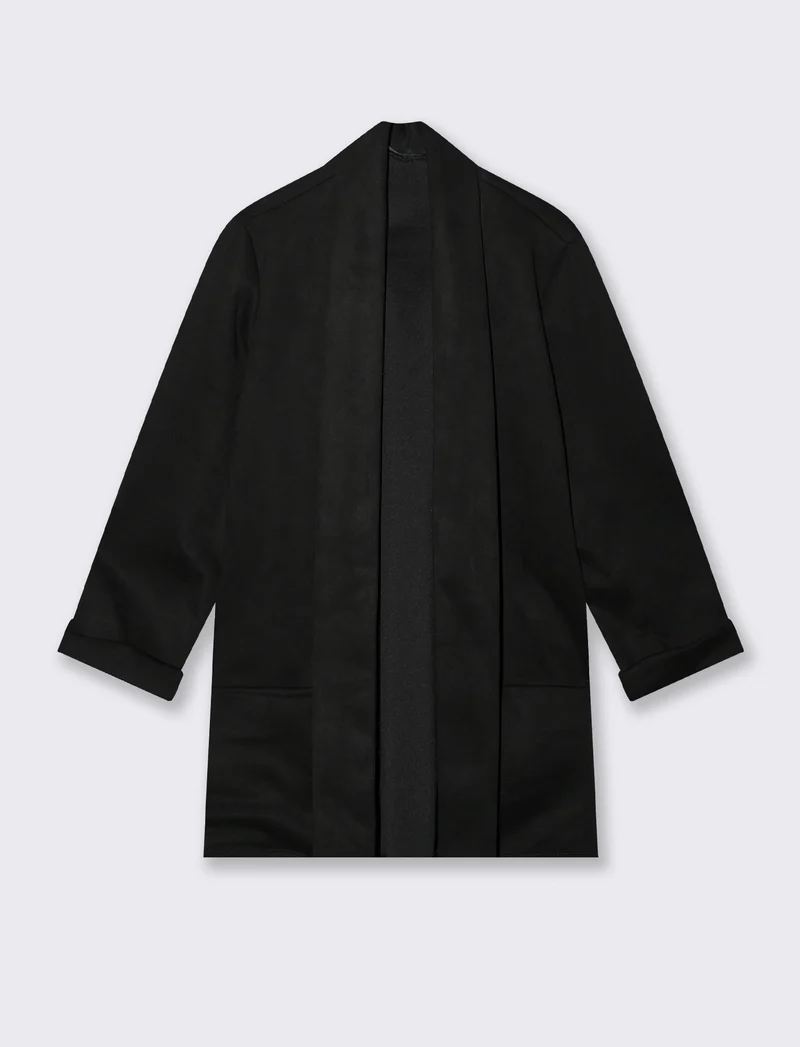 GIACCA APERTA - Nero