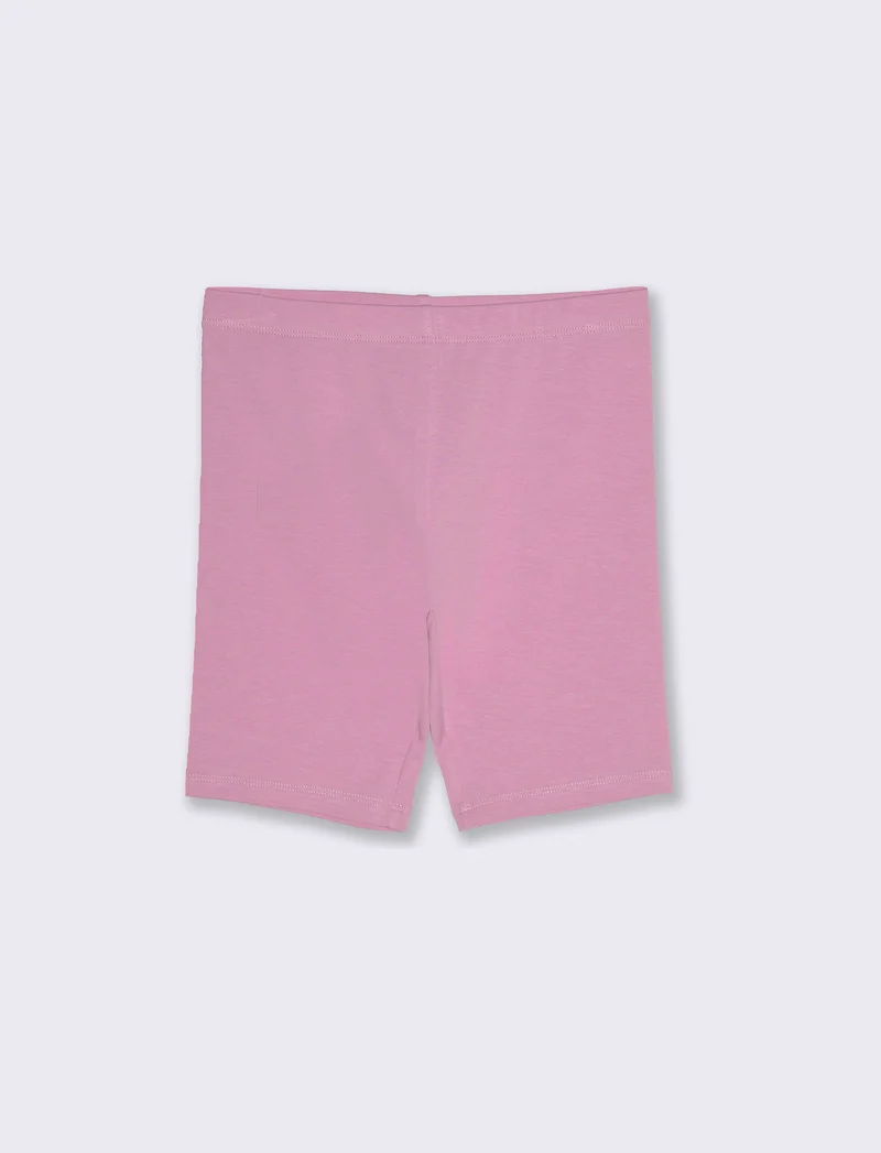 Leggings corto da bambina - Rosa
