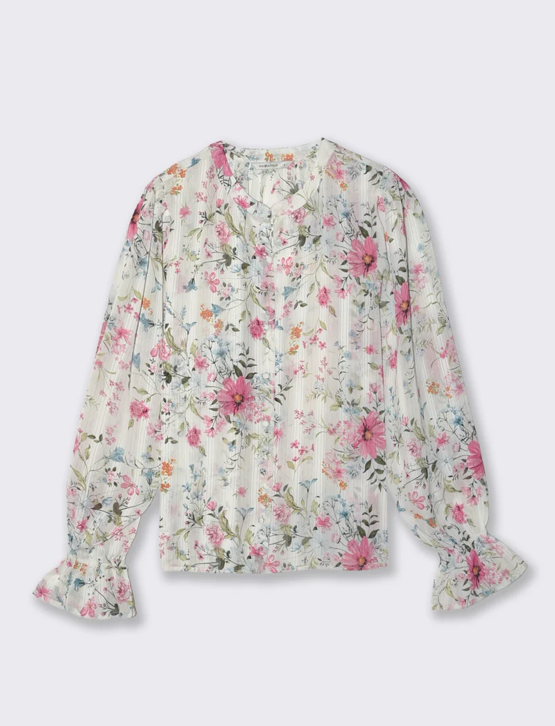Camicia stampata manica lunga - var 1