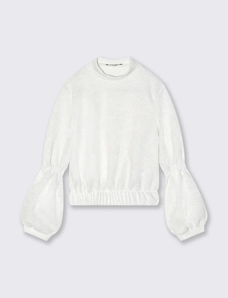 Maglia a maniche - Bianco