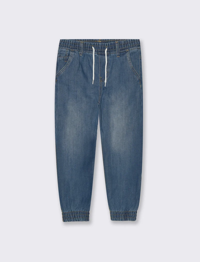 Jogger in denim da bambino - Denim