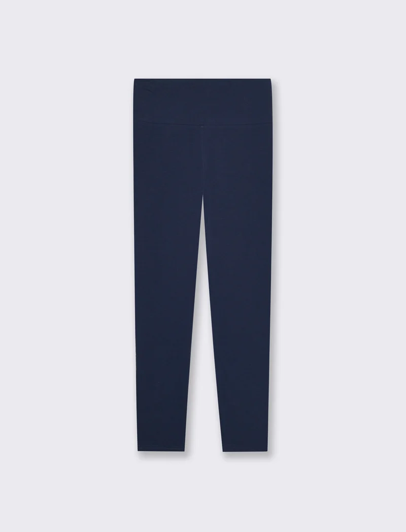 Leggins Basico Vita Alta Skinny - Blu