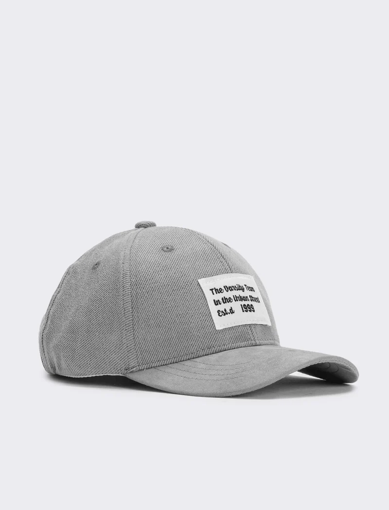 Cappello baseball visiera dainetto - Grigio