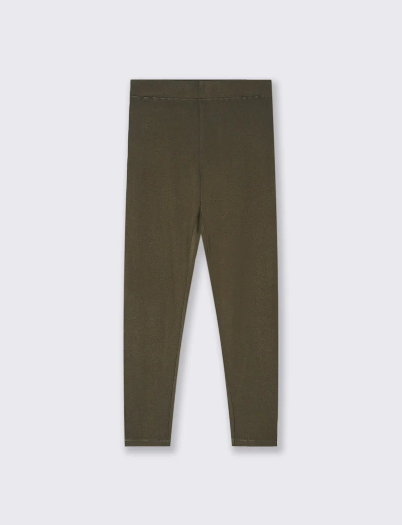 LEGGINGS BASICO - Verde militare