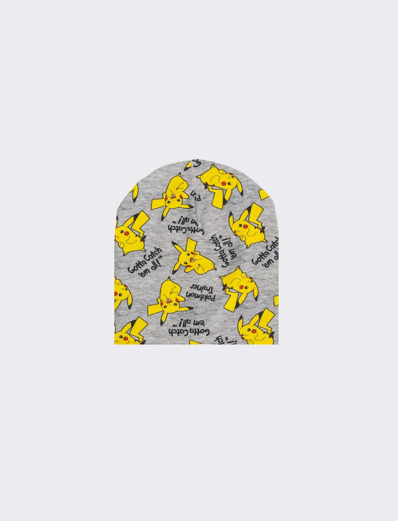 Cappello cuffia in jersey varie licenze bambino - Giallo