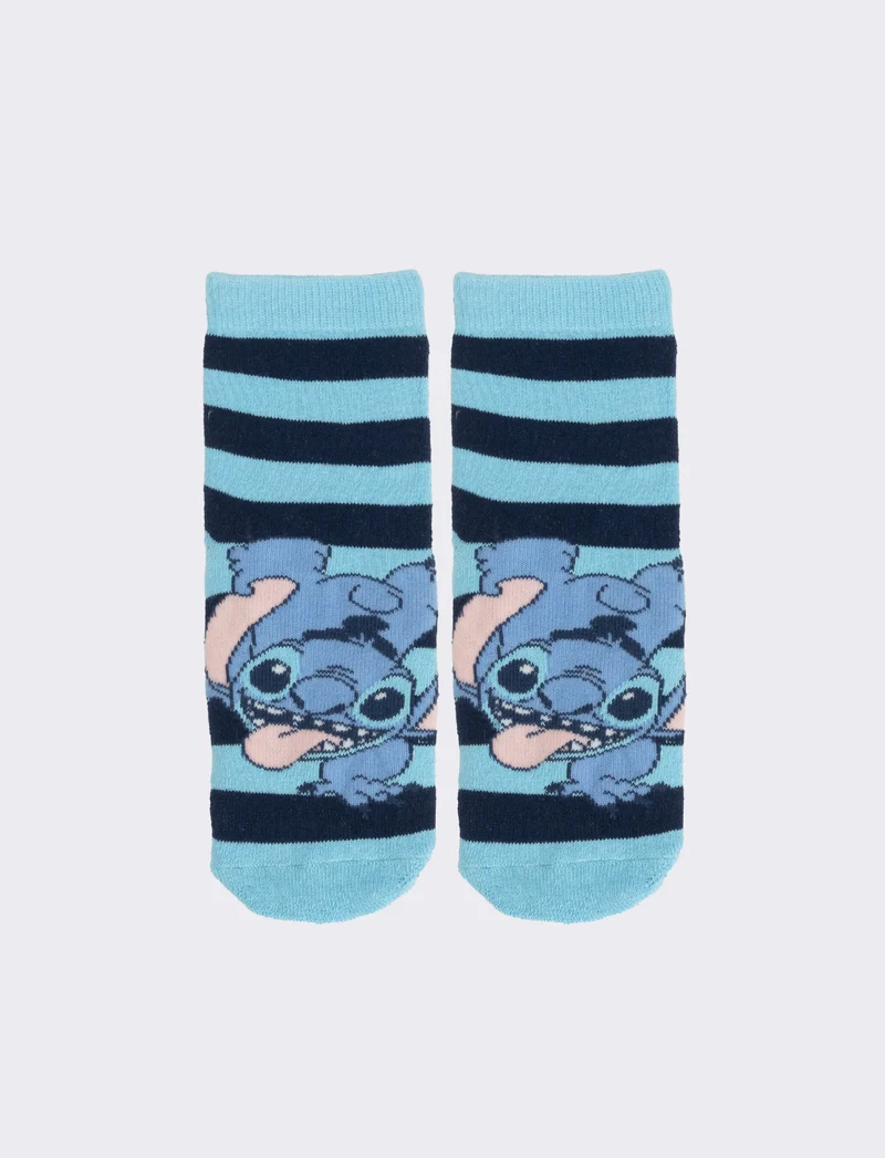 Calzini antiscivolo bambina angel, stitch, hello kitty - Turchese