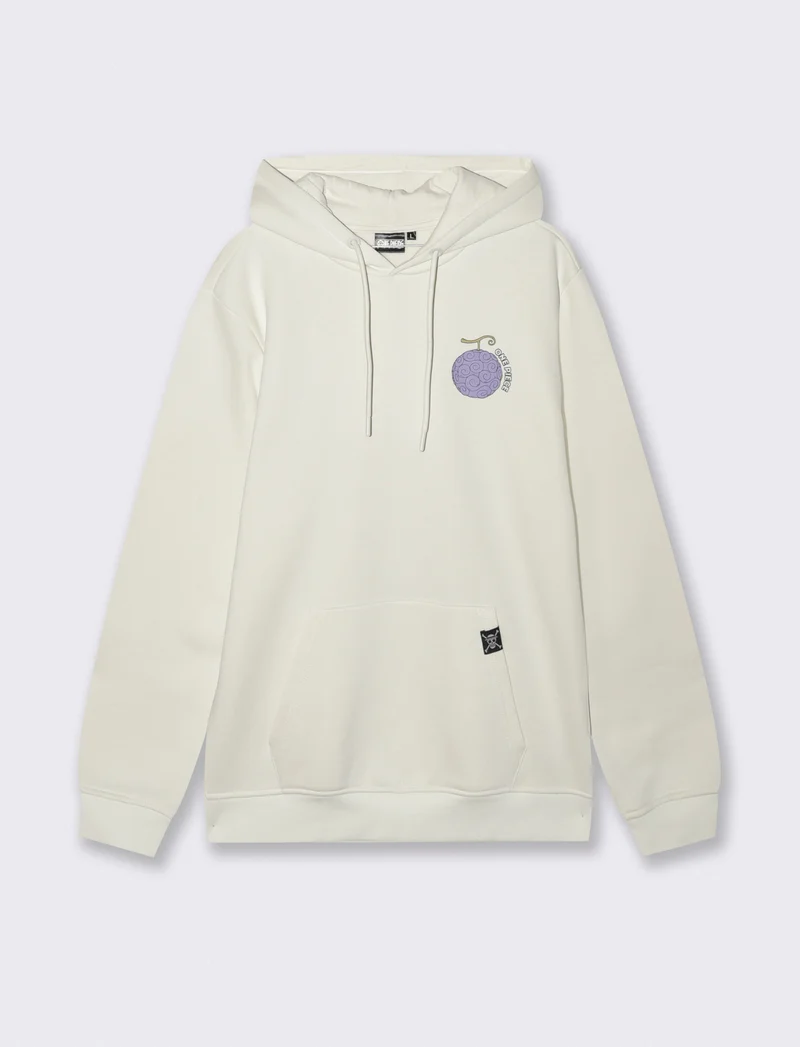 FELPA STAMPA ONE PIECE - Bianco