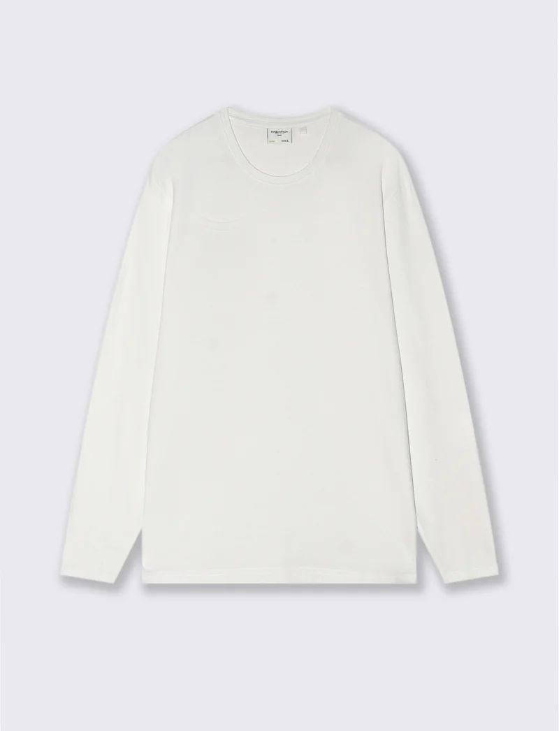 T-SHIRT BASIC SLIM FIT - Bianco
