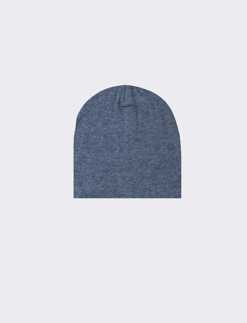 Cappello uomo cuffia costine - Blu