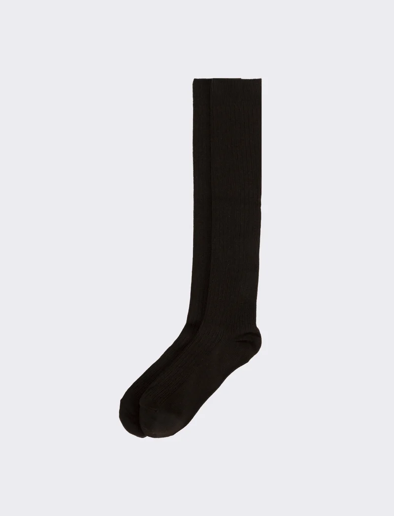 Calzino donna lungo 1 paio - Marrone